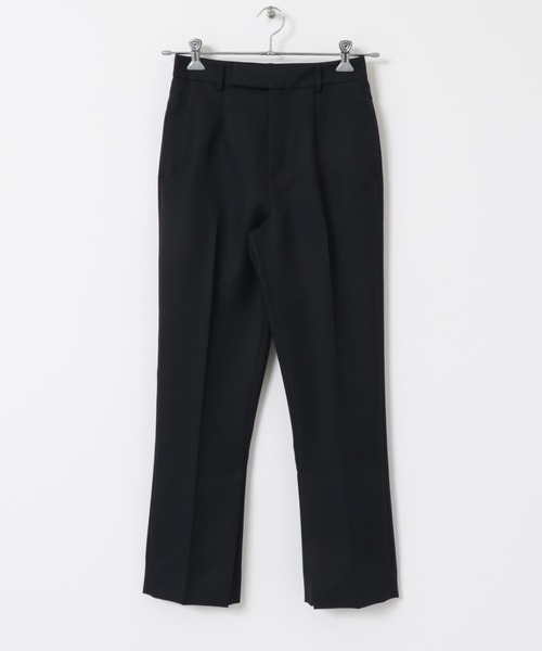 URBAN RESEARCH（アーバンリサーチ）の「サイドベンツストレートパンツ（その他パンツ・レディース・ブラック/ベージュ・38/36）」の3枚目の写真