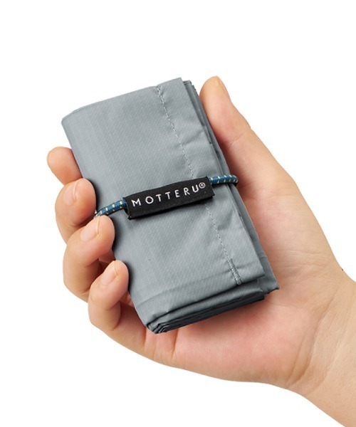 MOTTERU(モッテル)の「MOTTERU/パタントデイリーバッグ(エコバッグ/サブバッグ・レディース・マスタード/ベージュ系その他/グレー系1/グレー系2・FREE)」の5枚目の写真