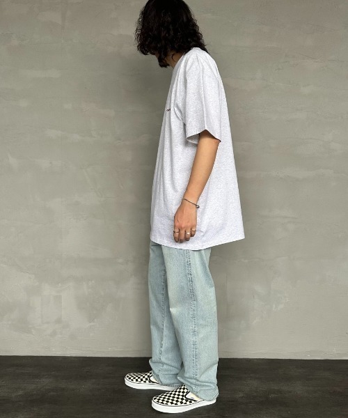 [carhartt WIP/カーハートダブリューアイピー] AMERICAN SCRIPT ワンポイント刺繍ロゴ ショートスリーブTシャツ（Tシャツ/カットソー）｜Carhartt WIP（カーハートダブリューアイピー）