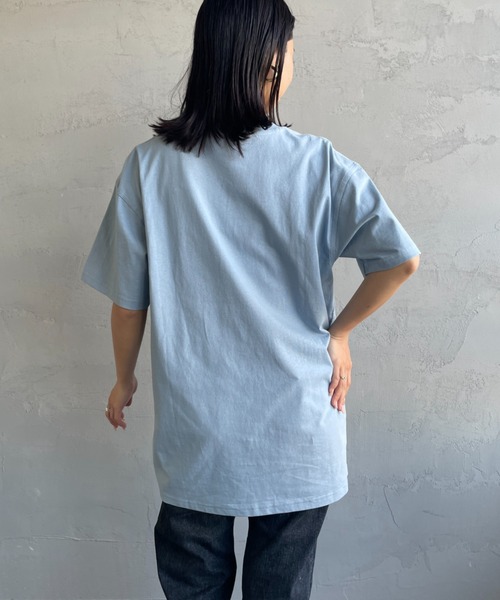 [carhartt WIP/カーハートダブリューアイピー] AMERICAN SCRIPT ワンポイント刺繍ロゴ ショートスリーブTシャツ（Tシャツ/カットソー）｜Carhartt WIP（カーハートダブリューアイピー）