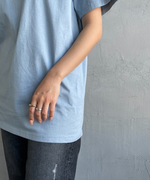 [carhartt WIP/カーハートダブリューアイピー] AMERICAN SCRIPT ワンポイント刺繍ロゴ ショートスリーブTシャツ（Tシャツ/カットソー）｜Carhartt WIP（カーハートダブリューアイピー）