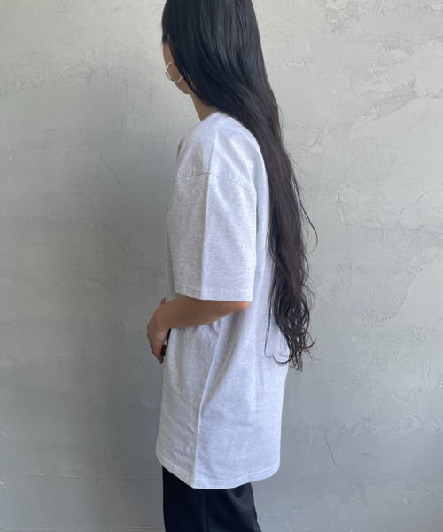 [carhartt WIP/カーハートダブリューアイピー] AMERICAN SCRIPT ワンポイント刺繍ロゴ ショートスリーブTシャツ（Tシャツ/カットソー）｜Carhartt WIP（カーハートダブリューアイピー）