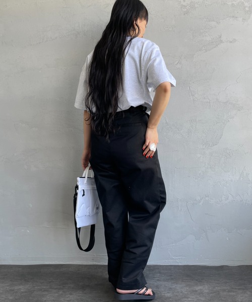 [carhartt WIP/カーハートダブリューアイピー] AMERICAN SCRIPT ワンポイント刺繍ロゴ ショートスリーブTシャツ（Tシャツ/カットソー）｜Carhartt WIP（カーハートダブリューアイピー）