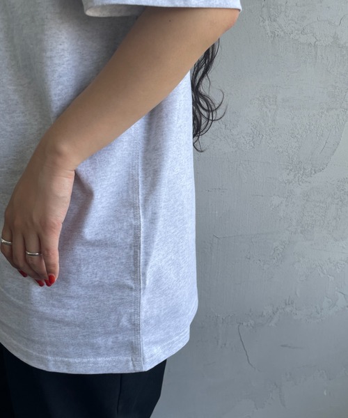 [carhartt WIP/カーハートダブリューアイピー] AMERICAN SCRIPT ワンポイント刺繍ロゴ ショートスリーブTシャツ（Tシャツ/カットソー）｜Carhartt WIP（カーハートダブリューアイピー）