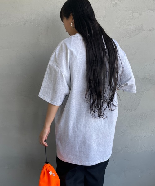 [carhartt WIP/カーハートダブリューアイピー] AMERICAN SCRIPT ワンポイント刺繍ロゴ ショートスリーブTシャツ（Tシャツ/カットソー）｜Carhartt WIP（カーハートダブリューアイピー）