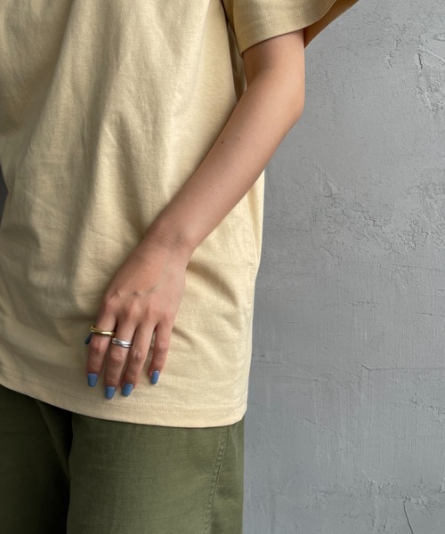 [carhartt WIP/カーハートダブリューアイピー] AMERICAN SCRIPT ワンポイント刺繍ロゴ ショートスリーブTシャツ（Tシャツ/カットソー）｜Carhartt WIP（カーハートダブリューアイピー）