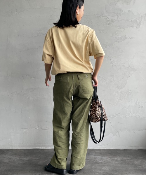 [carhartt WIP/カーハートダブリューアイピー] AMERICAN SCRIPT ワンポイント刺繍ロゴ ショートスリーブTシャツ（Tシャツ/カットソー）｜Carhartt WIP（カーハートダブリューアイピー）