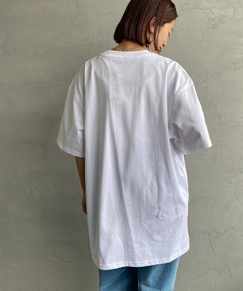 [carhartt WIP/カーハートダブリューアイピー] AMERICAN SCRIPT ワンポイント刺繍ロゴ ショートスリーブTシャツ（Tシャツ/カットソー）｜Carhartt WIP（カーハートダブリューアイピー）