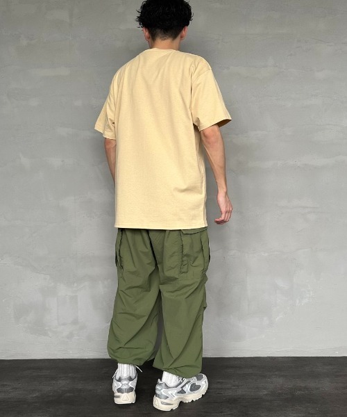 [carhartt WIP/カーハートダブリューアイピー] AMERICAN SCRIPT ワンポイント刺繍ロゴ ショートスリーブTシャツ（Tシャツ/カットソー）｜Carhartt WIP（カーハートダブリューアイピー）