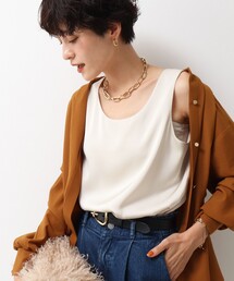 NOLLEY’S | オトナサテン2WAYタンクトップ(タンクトップ)