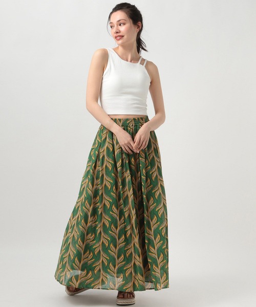 BAYFLOW(ベイフロー)の「カップツキクロップドタンク(タンクトップ・レディース・ブラック/モカ/オフホワイト・FREE)」の4枚目の写真