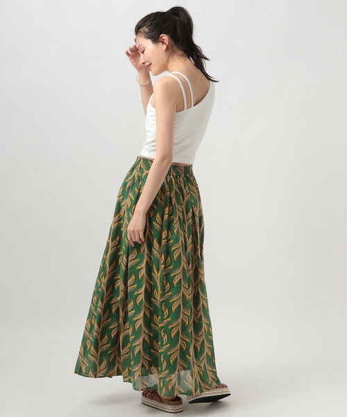 BAYFLOW(ベイフロー)の「カップツキクロップドタンク(タンクトップ・レディース・ブラック/モカ/オフホワイト・FREE)」の5枚目の写真