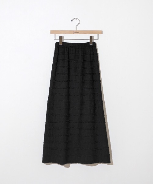 flower(フラワー)の「タイニーフリルスカート(スカート・レディース・ブラック/アイボリー・FREE)」の19枚目の写真