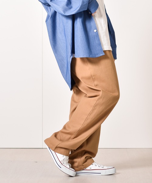 Starting Over（スターティングオーバー）の「heavy twill & denim easy work pants/ヘビーツイル&デニム イージーワークパンツ（その他パンツ・メンズ・キナリ/ホワイト/グレイッシュベージュ/ブラック系その他4/レオパード/その他3/ホワイト系/アニマル/ライトブルー/ワンウォッシュ/その他4/ブラウン/グリーン系2/ベージュ/ブラック/カーキ/その他・XL/M/S/L）」の7枚目の写真