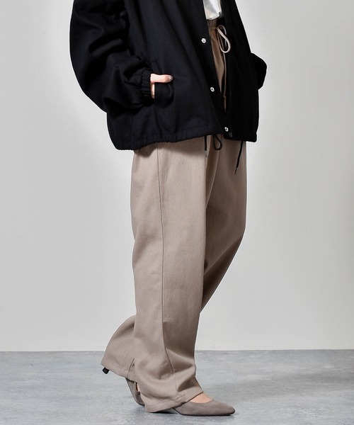 Starting Over（スターティングオーバー）の「heavy twill & denim easy work pants/ヘビーツイル&デニム イージーワークパンツ（その他パンツ・メンズ・キナリ/ホワイト/グレイッシュベージュ/ブラック系その他4/レオパード/その他3/ホワイト系/アニマル/ライトブルー/ワンウォッシュ/その他4/ブラウン/グリーン系2/ベージュ/ブラック/カーキ/その他・XL/M/S/L）」の8枚目の写真