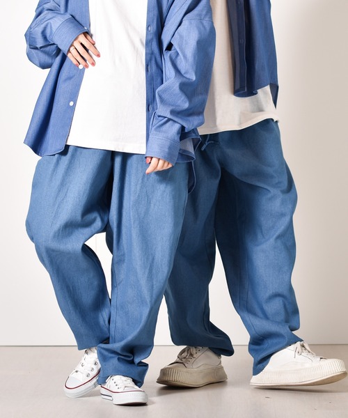 Starting Over（スターティングオーバー）の「heavy twill & denim easy work pants/ヘビーツイル&デニム イージーワークパンツ（その他パンツ・メンズ・キナリ/ホワイト/グレイッシュベージュ/ブラック系その他4/レオパード/その他3/ホワイト系/アニマル/ライトブルー/ワンウォッシュ/その他4/ブラウン/グリーン系2/ベージュ/ブラック/カーキ/その他・XL/M/S/L）」の11枚目の写真