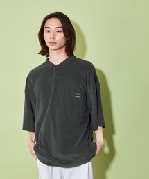 CITEN（シテン）の「＜CITEN＞マイクロパイル ポロシャツ（ポロシャツ・メンズ）」