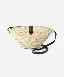 KECH LeS ESSENTIELS | KECH LeS ESSENTIELS | ラフィア ミニショルダーバッグ WOMEN(かごバッグ)