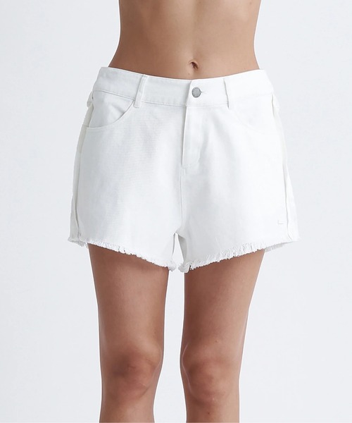 ROXY(ロキシー)の「HOLA BONITA/ロキシーデニム感ボードショーツ・サーフトランクス(水着)(水着・レディース・ブラック/ホワイト・SMALL/MEDIUM/LARGE)」の18枚目の写真