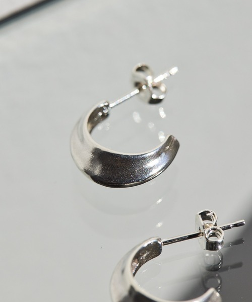 ear PAPILLONNER(イアパピヨネ)の「《スターリングシルバー使用/オフィススタイル》ディスクピアス(ピアス(両耳用)・レディース・ゴールド/シルバー・FREE)」の11枚目の写真