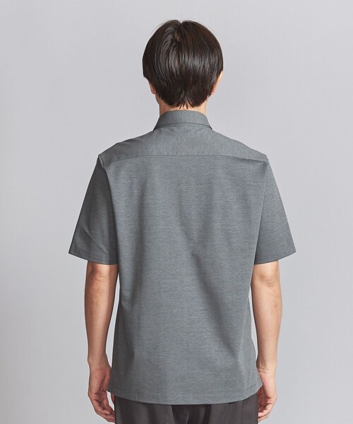 BEAUTY&YOUTH UNITED ARROWS(ビューティーアンドユースユナイテッドアローズ)の「ハイゲージ モックロディ ポロシャツ ‐ウォッシャブル 接触冷感 抗菌 ・防臭機能付き‐(ポロシャツ・メンズ・ホワイト/ネイビー/ロイヤルブルー/ダークグレー・M/L/XL/S)」の10枚目の写真
