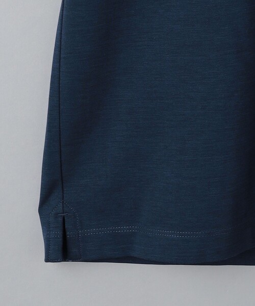 BEAUTY&YOUTH UNITED ARROWS(ビューティーアンドユースユナイテッドアローズ)の「ハイゲージ モックロディ ポロシャツ ‐ウォッシャブル 接触冷感 抗菌 ・防臭機能付き‐(ポロシャツ・メンズ・ホワイト/ネイビー/ロイヤルブルー/ダークグレー・M/L/XL/S)」の6枚目の写真