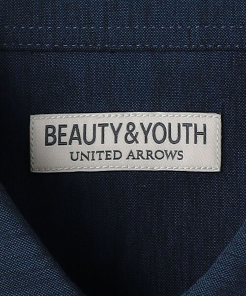 BEAUTY&YOUTH UNITED ARROWS(ビューティーアンドユースユナイテッドアローズ)の「ハイゲージ モックロディ ポロシャツ ‐ウォッシャブル 接触冷感 抗菌 ・防臭機能付き‐(ポロシャツ・メンズ・ホワイト/ネイビー/ロイヤルブルー/ダークグレー・M/L/XL/S)」の21枚目の写真