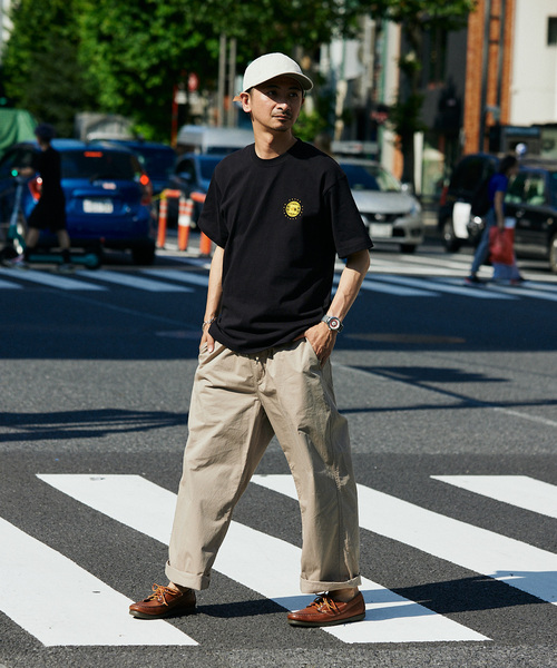 THE NORTH FACE(ザノースフェイス)の「THE NORTH FACE S/S GEO Square Logo Tee NT32451(Tシャツ/カットソー・メンズ・ホワイト/ブラック・MEDIUM/LARGE/X-LARGE)」の5枚目の写真