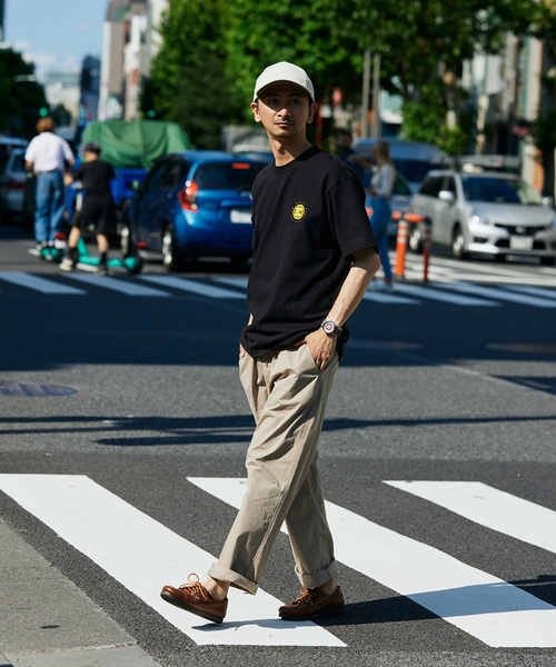 THE NORTH FACE(ザノースフェイス)の「THE NORTH FACE S/S GEO Square Logo Tee NT32451(Tシャツ/カットソー・メンズ・ホワイト/ブラック・MEDIUM/LARGE/X-LARGE)」の6枚目の写真