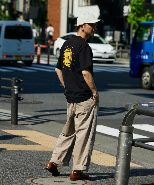 THE NORTH FACE(ザノースフェイス)の「THE NORTH FACE S/S GEO Square Logo Tee NT32451(Tシャツ/カットソー・メンズ・ホワイト/ブラック・MEDIUM/LARGE/X-LARGE)」の9枚目の写真