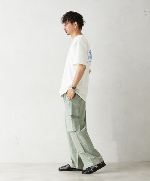 THE NORTH FACE(ザノースフェイス)の「THE NORTH FACE S/S GEO Square Logo Tee NT32451(Tシャツ/カットソー・メンズ・ホワイト/ブラック・MEDIUM/LARGE/X-LARGE)」の17枚目の写真