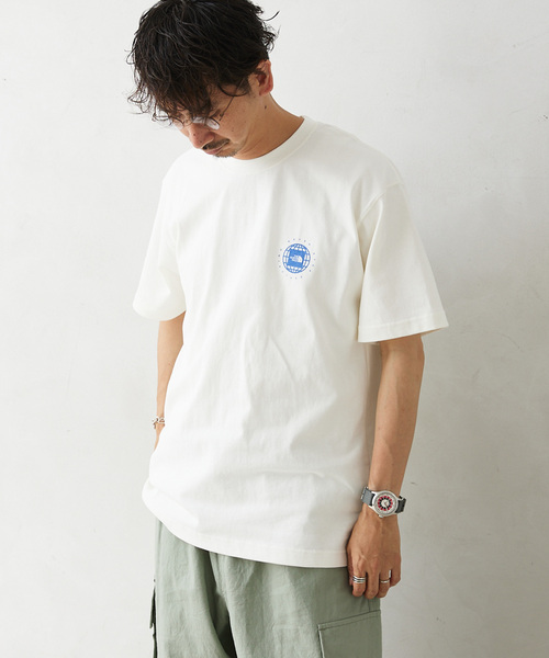THE NORTH FACE(ザノースフェイス)の「THE NORTH FACE S/S GEO Square Logo Tee NT32451(Tシャツ/カットソー・メンズ・ホワイト/ブラック・MEDIUM/LARGE/X-LARGE)」の20枚目の写真