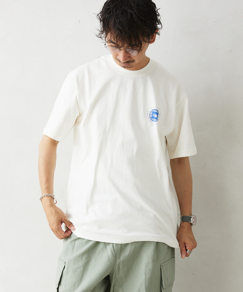 THE NORTH FACE(ザノースフェイス)の「THE NORTH FACE S/S GEO Square Logo Tee NT32451(Tシャツ/カットソー・メンズ・ホワイト/ブラック・MEDIUM/LARGE/X-LARGE)」の22枚目の写真
