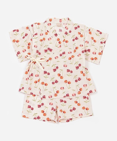 petit main(プティマイン)の「【リンク】girlsアソート甚平(キッズ)(浴衣・キッズ・ラベンダー/アイボリー/マルチ/ライトピンク・90cm/100cm/110cm/120cm/130cm/80cm)」の14枚目の写真