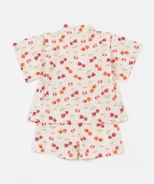 petit main(プティマイン)の「【リンク】girlsアソート甚平(キッズ)(浴衣・キッズ・ラベンダー/アイボリー/マルチ/ライトピンク・90cm/100cm/110cm/120cm/130cm/80cm)」の16枚目の写真