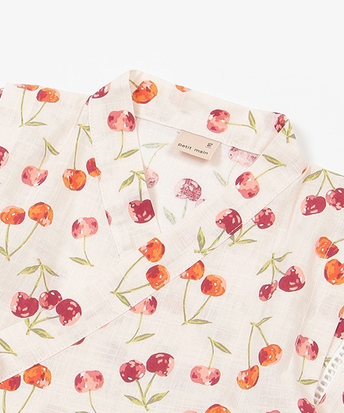 petit main(プティマイン)の「【リンク】girlsアソート甚平(キッズ)(浴衣・キッズ・ラベンダー/アイボリー/マルチ/ライトピンク・90cm/100cm/110cm/120cm/130cm/80cm)」の18枚目の写真