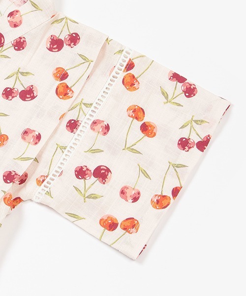 petit main(プティマイン)の「【リンク】girlsアソート甚平(キッズ)(浴衣・キッズ・ラベンダー/アイボリー/マルチ/ライトピンク・90cm/100cm/110cm/120cm/130cm/80cm)」の19枚目の写真