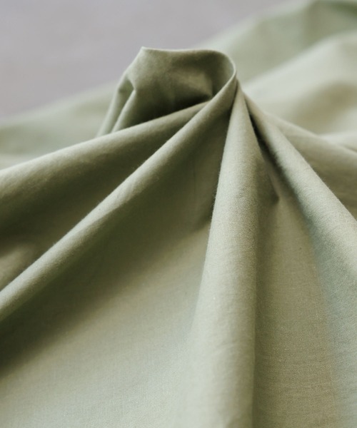 mili an deni（ミリアンデニ）の「綿100％ポプリンシャツワンピース（シャツワンピース・レディース・ブラック/カーキ/ブルー/オフホワイト・M）」の21枚目の写真