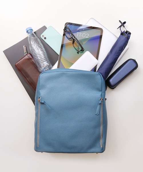 HALEINE]本革レザー ビジネス リュックサック 日本製（バックパック