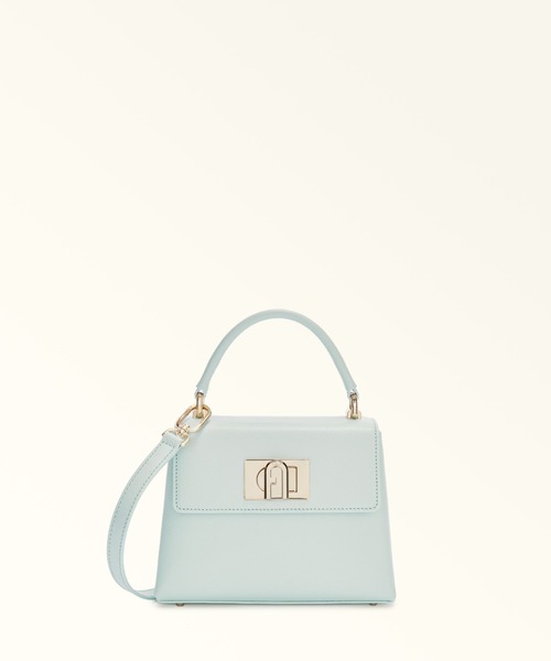 FURLA(フルラ)の「FURLA 1927 MINI TOP HANDLE(ハンドバッグ・レディース・ミント・ONE SIZE)」の2枚目の写真