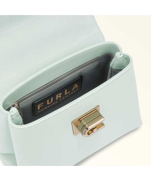 FURLA(フルラ)の「FURLA 1927 MINI TOP HANDLE(ハンドバッグ・レディース・ミント・ONE SIZE)」の5枚目の写真