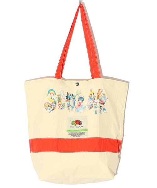 ScoLar(スカラー)の「642417:FRUIT OF THE LOOM×ScoLarコラボ アニマルロゴトート(ショルダーバッグ・レディース・レッド/アイボリー/ブラック/ブルー・FREE)」の11枚目の写真