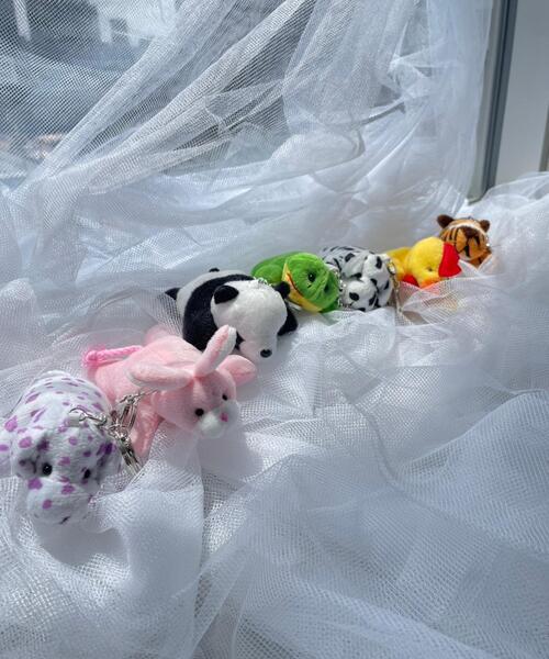 WEGO（ウィゴー）の「WEGO/ひっつきあにまるぬいぐるみキーホルダー（キーホルダー・レディース・その他5/その他3/その他2/その他1/その他7/その他4/その他6・FREE）」の9枚目の写真