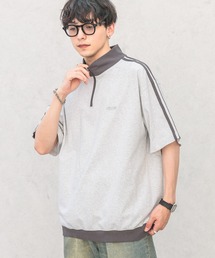 SIGNAL SPORTS | 【SIGNAL SPORTS】サイドライン/ハーフジップオーバーサイズTシャツ(Tシャツ/カットソー)