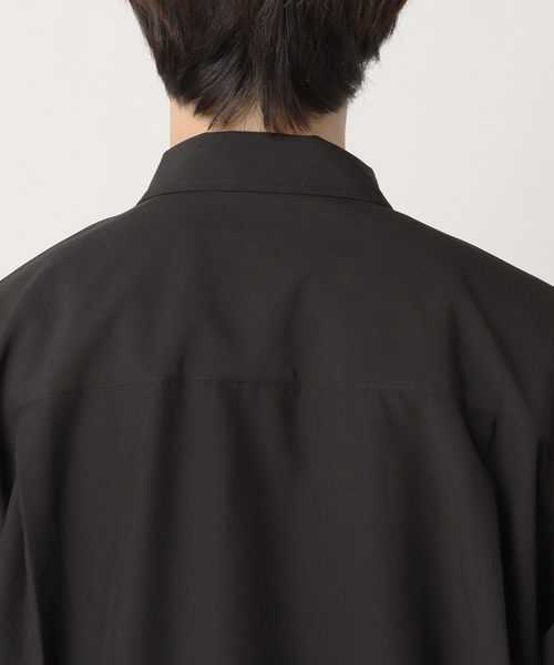 EDIFICE（エディフィス）の「テックエアー ウーブン コーチシャツ（シャツ/ブラウス・メンズ・チャコールグレー/ブラック・SMALL/MEDIUM/LARGE）」の11枚目の写真