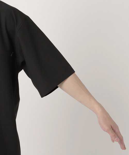 EDIFICE（エディフィス）の「テックエアー ウーブン コーチシャツ（シャツ/ブラウス・メンズ・チャコールグレー/ブラック・SMALL/MEDIUM/LARGE）」の9枚目の写真