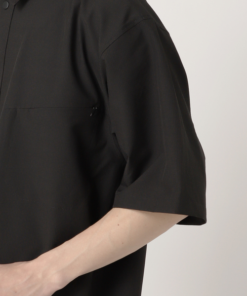 EDIFICE（エディフィス）の「テックエアー ウーブン コーチシャツ（シャツ/ブラウス・メンズ・チャコールグレー/ブラック・SMALL/MEDIUM/LARGE）」の8枚目の写真