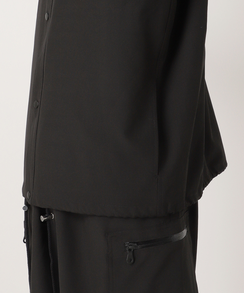 EDIFICE（エディフィス）の「テックエアー ウーブン コーチシャツ（シャツ/ブラウス・メンズ・チャコールグレー/ブラック・SMALL/MEDIUM/LARGE）」の7枚目の写真