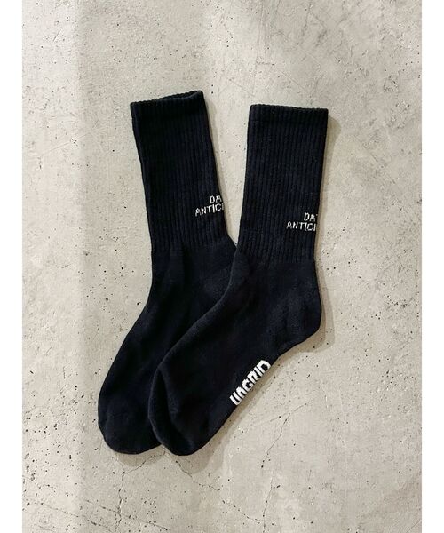 Ungrid（アングリッド）の「【WEB限定】ロゴソックス（ソックス/靴下・レディース・オフホワイト/ブラック/グレー・FREE）」の6枚目の写真