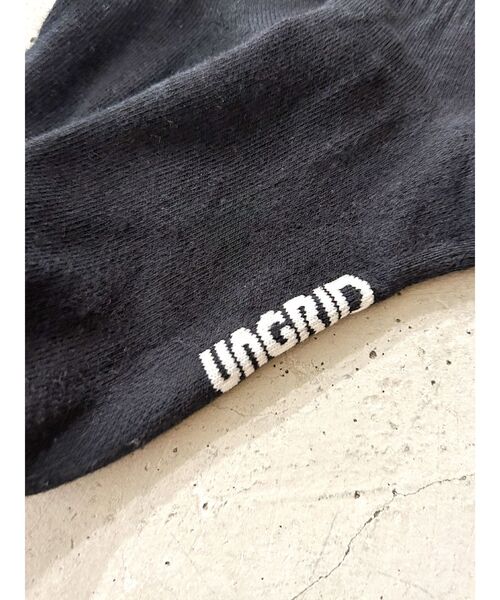 Ungrid（アングリッド）の「【WEB限定】ロゴソックス（ソックス/靴下・レディース・オフホワイト/ブラック/グレー・FREE）」の7枚目の写真